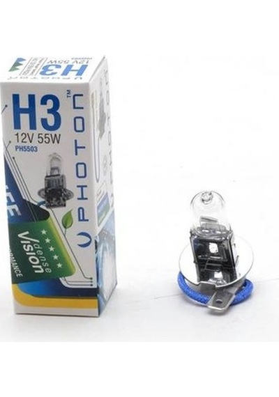 Photon H3 55W 12V Standart Halojen Ampul PH5503