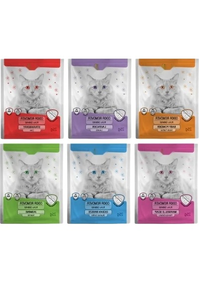 6'lı Koku Giderici Kedi Kumu 25 Gr