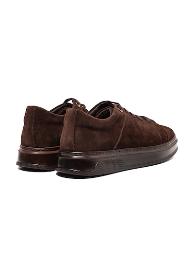 Kahve Süet Sneaker Erkek Ka-c26401 John May Munıh Shoe Kahverengi