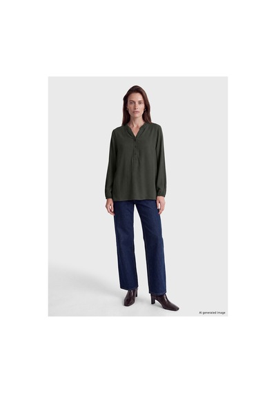 LC Waikiki Alıta Cıty Farkıyla Lcw Grace Yeşil Düz Kaçık Yaka Uzun Kollu Kadın Bluz Yesil - 929701468 Yesil LC Waikiki Alıta Cıty Farkıyla Lcw Grace Yeşil Düz Kaçık Yaka Uzun Kollu Kadın Bluz Yesil - 929701468 Yesil