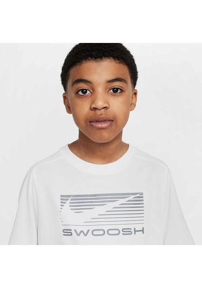 Nike Nıke Drı-fıt Swoosh Erkek Çocuk T-shırt Hj3743-100 BEYAZ