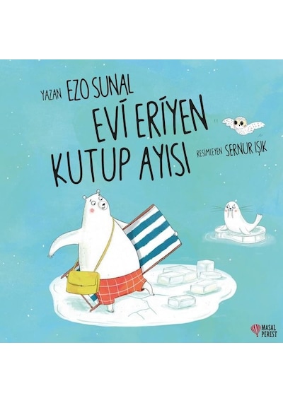 Nemesis Evi Eriyen Kutup Ayısı Eğitici Bebek Masal Kitabı