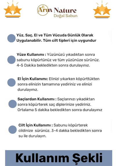 Aktifkarbon Güzel Kokulu El Yüz Saç Vücut Orijinal Bitkisel %100 Aktif Karbon Sabunu 120g - 8 Adet Karışık