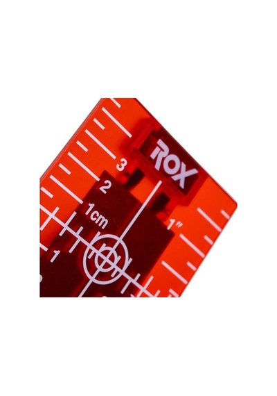 Rox 0273 Lazer İçin Görünürlük Arttırıcı Lazer Hedef Kartı Plakası 104x74 Mm