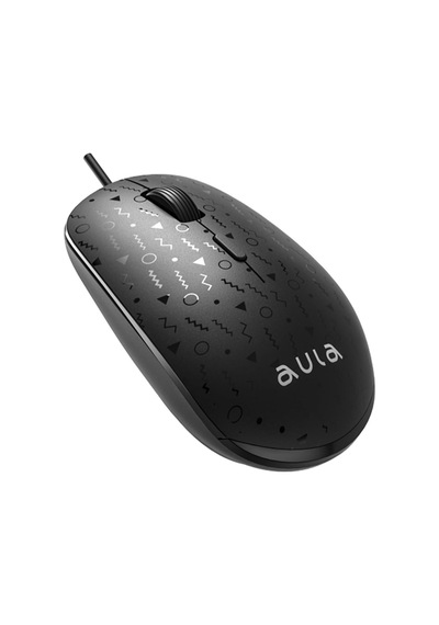 Am106 1000-1600-2000 Dpı Usb Kablolu Optik Mouse, Siyah