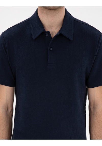Pierre Cardin Erkek Lacivert Tişört 50307581-vr033 Lacivert