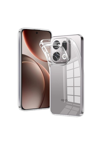 Adige Oppo Find X9 Kılıf Silikon Şeffaf