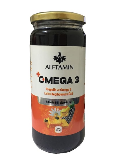 Alftamin Propolis Ve Omega 3 Katkılı Keçiboynuzu Özü 620 G