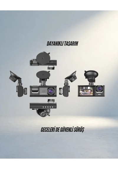 1080p Full Hd Ön Kamera Ve 720p Arka İç Kamera Dvr Sistemi