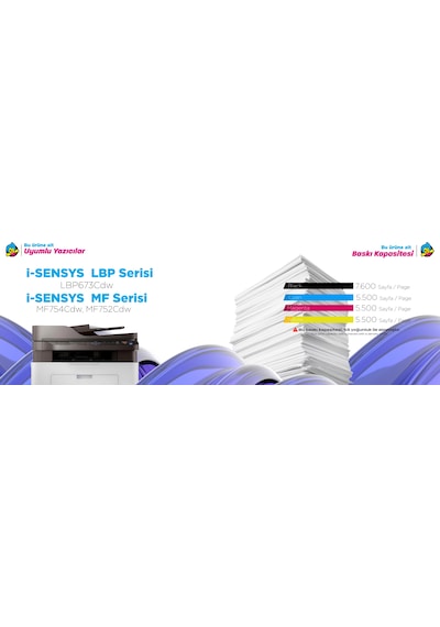 Canon Uyumlu Tonermax Crg-069h Toner 4'lü Set - Çipli / 5094c002 /lbp673cdw /mf752cdw /mf754cdw