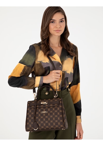 Pierre Cardin Kadın Kahverengi Çanta 50288592-vr029 Kahverengi