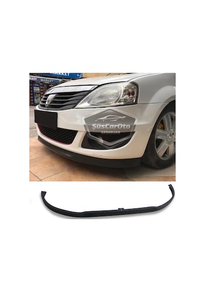 Dacia Logan 2009-2020 Uyumlu Üniversal Astra H Lip Esnek Ön Lip 2 Parça Tampon Altı Dil Karlık Ön Ek 00 Şüscaroto Aksesuar