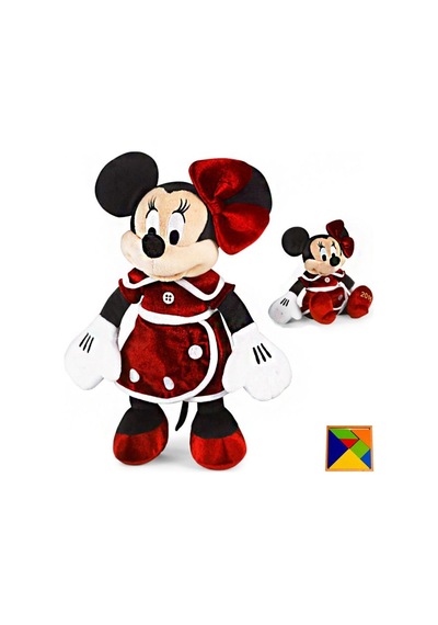 Minnie Orta Boy Peluş - Minnie Mouse Peluş - Minnie Mouse