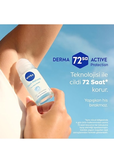 Nıvea Fresh Natural Roll-on 50 Ml X 5 Adet