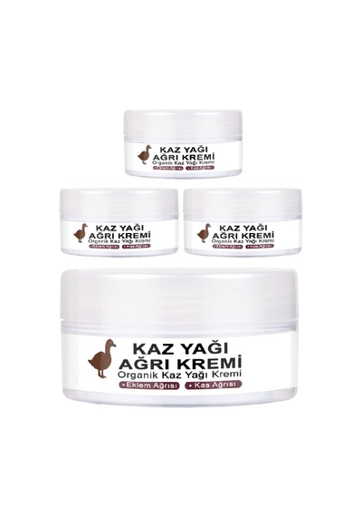 Kaz Yağı Masaj Kremi 50 Ml 4 Adet Eklemkas Ve Belağrıları İçin Bamya Tohumu, Apitoksin Arızehiri Boswellia Ve Kolajen Formüllü