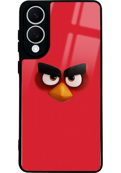 Samsung Uyumlu S25 Edge Red Tasarımlı Glossy Telefon Kılıfı Çok Renkli