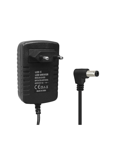 Powermaster Pm-16737 5 Volt - 3 Amper 5.5 2.5 Mm Uçlu Plastik Kasa Adaptör