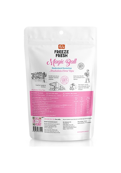 Pol's Freeze Fresh Magic Ball Ahududulu Elma 20 G X 3 Adet 20 G