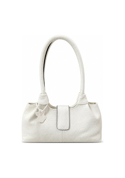 Levano Leather Kadın Beyaz Premium Hakiki Dana Derisi Krokodil Desenli Omuz Çantası Fermuarlı Şık Günlük Baget El Çantası 30x15 Cm Beyaz Levano Leather Kadın Beyaz Premium Hakiki Dana Derisi Krokodil Desenli Omuz Çantası Fermuarlı Şık Günlük Baget El Çantası 30x15 Cm Beyaz