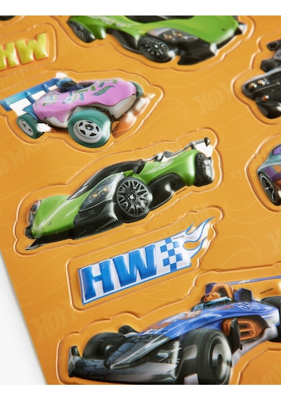 Koton Hot Wheels Lisanslı Otomobil Temalı Sticker Seti Mavi 7wak70351aa