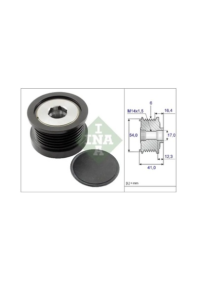 Alternatör Kasnağı - Fiat Doblo, 500, Tipo, Egea, Giulia - Schaeffler-ına-535025910