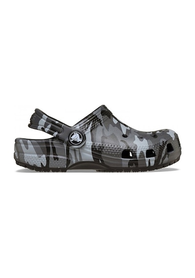 Crocs Classic Camouflage Çocuk Terlik Siyah
