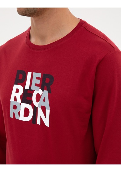 Pierre Cardin Erkek Bordo Pijama Takım 50322654-900 Bordo