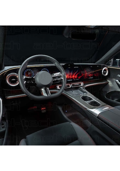 Mercedes Glc Ev Uyumlu Dijital Gösterge Ve Navigasyon 9h Nano Ekran Koruyucu 4'lü Set 2025-2026