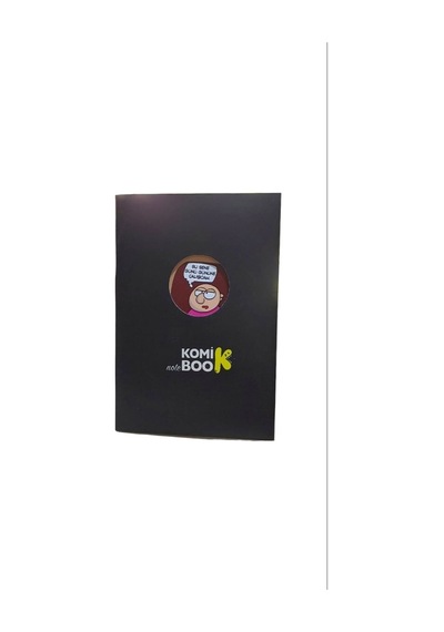 Paklon Kareli A7 Komik Notebook Siyah