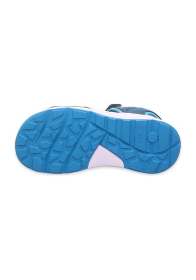 Superfit 000586 Criss Cross Mavi Çocuk Sandalet Mavi