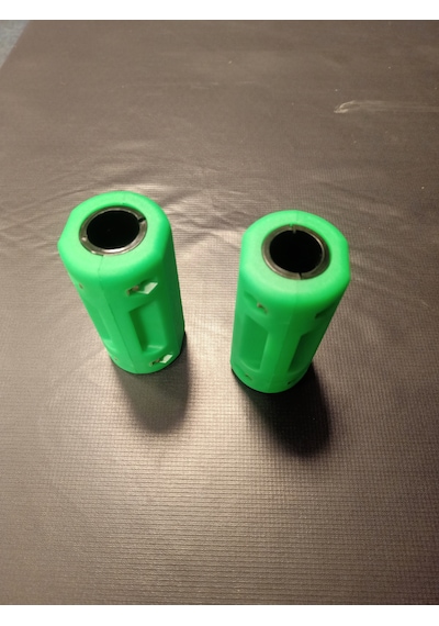 Motosiklet Koruma Demiri Takozu Gecko Universal Yuvarlak 100 Mm Floresan Yeşil Renk