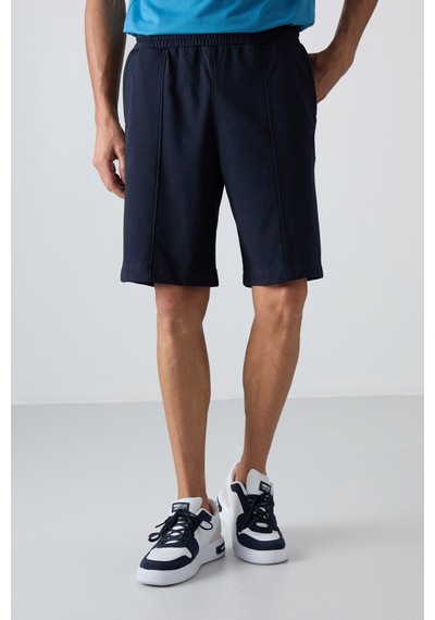 Tommy Life Lacivert Pamuklu Kalın Yumuşak Dokulu Comfort Fit Basic Erkek Şort - 81261 Lacivert Tommy Life Lacivert Pamuklu Kalın Yumuşak Dokulu Comfort Fit Basic Erkek Şort - 81261 Lacivert
