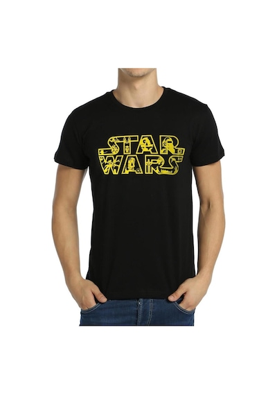 Bant Giyim - Star Wars Siyah Erkek T-Shirt Tişört