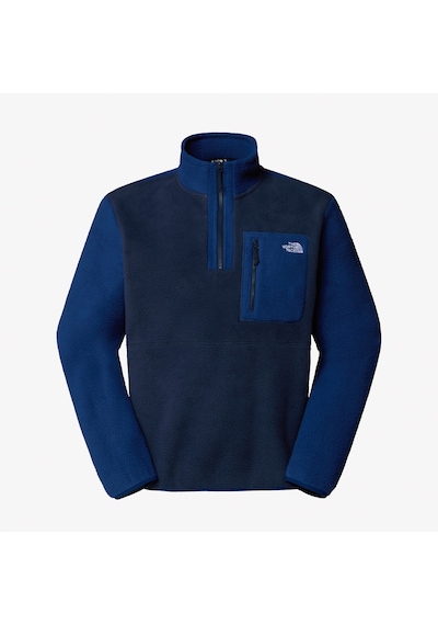 The North Face Yumiori 1/4 Zipped Erkek Mavi Polar Üst Nf0a883s8ze1 Mavi