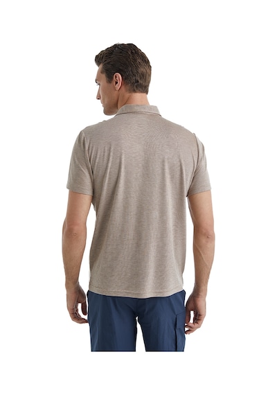 Erkek Polo T-shirt 40509 - Kahverengi Kahverengi