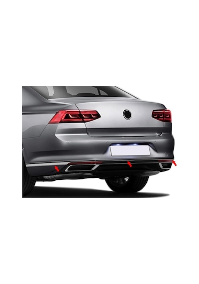 Passat B8 ve B8.5 Uyumlu Arka Tampon Çıtası