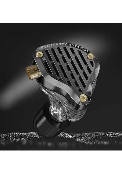 Kz Pr3 13.2mm Gerçek Planar Sürücü Hi-fi Kulak İçi Monitör Kulaklık Mikrofonsuz
