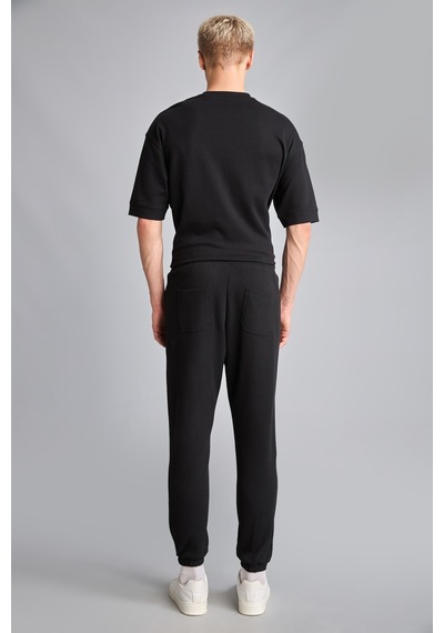 Defacto Slim Fit Bağcıklı Fermuar Cepli Pike Jogger Eşofman Altı D5258ax26aubk81 Siyah-bk81