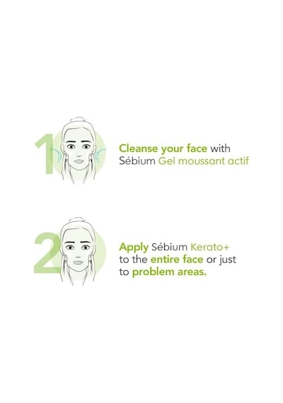 Sébium Kerato Sivilce Ve Akne Lekesi Karşıtı Aha, Bha, Salisilik Asit İçeren Bakım Kremi 30 Ml 50 x 22