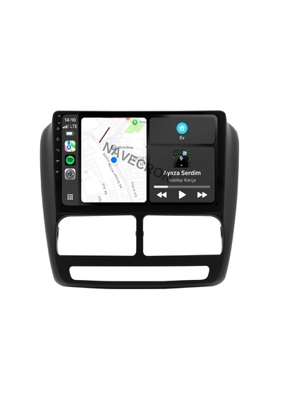 Fıat Doblo D4 2015-23 9" Uyumlu Androıd Multimedya Gerçek 2/32 Kablosuz Carplay Geri Görüş Kameralı 9"