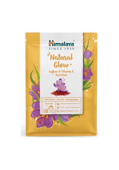 Aydınlatıcı Kağıt Maske, Safran, C Vitamini, Hyaluronic Acid,%100 Pamuk, Geri Dönüştürülebilir, Tüm Ciltler, Diğer