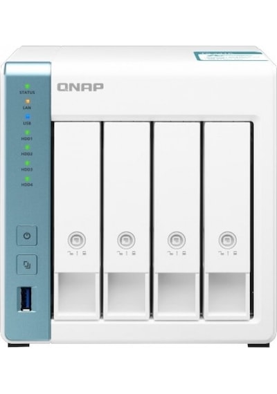 Qnap TS-431K 4 HDD Yuvalı 1 GB NAS Depolama Ünitesi
