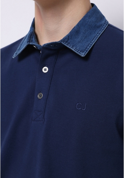Colin's Colins Regular Fit Polo Yaka Düz Erkek Mavi Kısa Kol Tişört Cl1077201 Q1.v1 Inv Indigo Colin's Colins Regular Fit Polo Yaka Düz Erkek Mavi Kısa Kol Tişört Cl1077201 Q1.v1 Inv Indigo