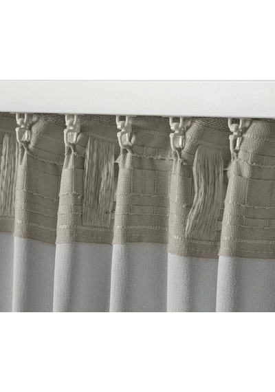 Ikea Annakajsa Fon Perde 145x300 Cm Açık Gri
