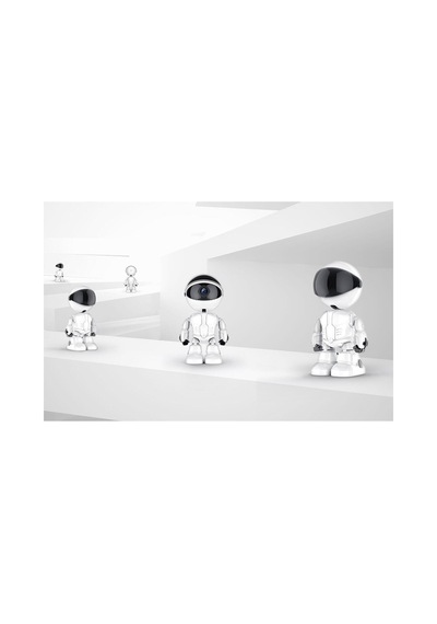 1080p Robot Görünümlü Bebek Bakıcı Wifi Ip Güvenlik Kamerası Kablosuz Gece Görüşlü