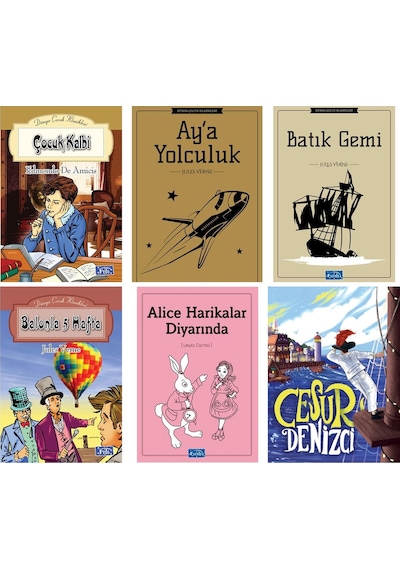 Cesur Denizci Ortaokul 6 Kitap Set