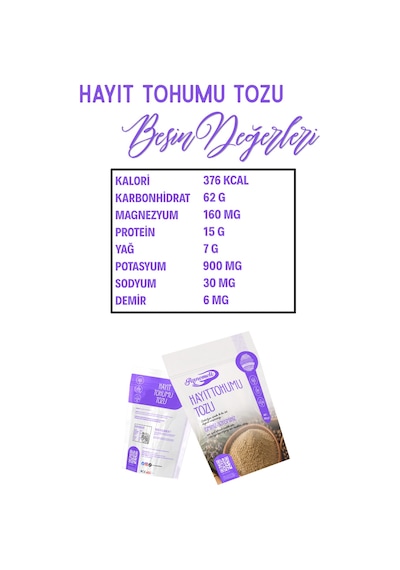 250 Gr Hayıt Tohumu Tozu