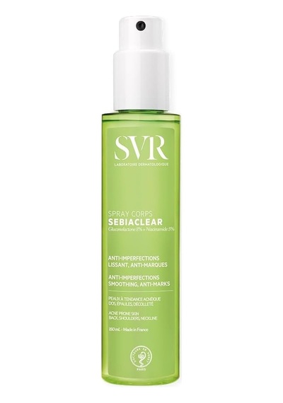 Svr Sebiaclear Spray Corps Vücut Aknelerini Azaltmaya Yardımcı Sprey 150 Ml
