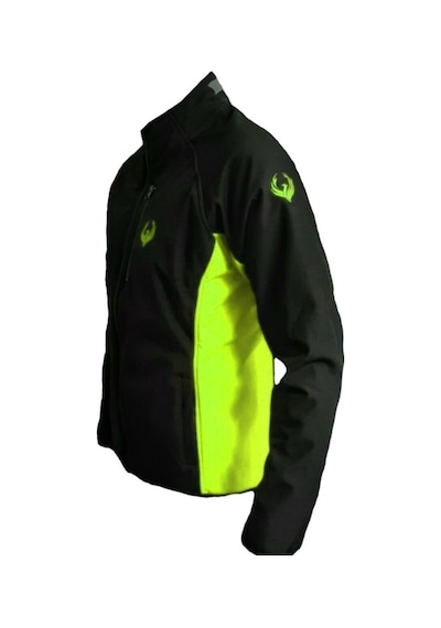 Yale Softshell Su Ve Rüzgar Geçirmez Mont Siyah Neon