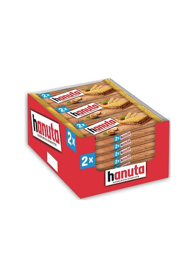 Hanuta Fındıklı Çikolatalı Gofret 2'li 44 Gr - 18 Adet